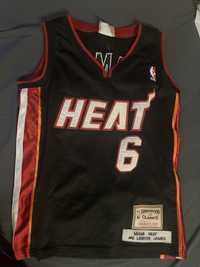 Koszulka Jersey NBA Lebron James Miami Heat Mitchell&Ness