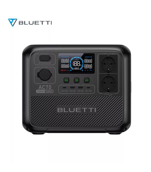 Продам зарядну станцію Bluetti AC70 768Wh. 1000W.