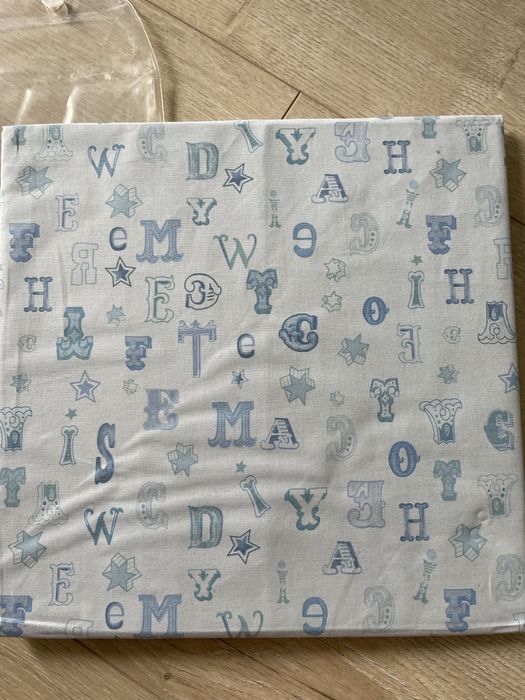 Zara home nowe prześcieradło z gumką do łóżeczka rozm 60x120