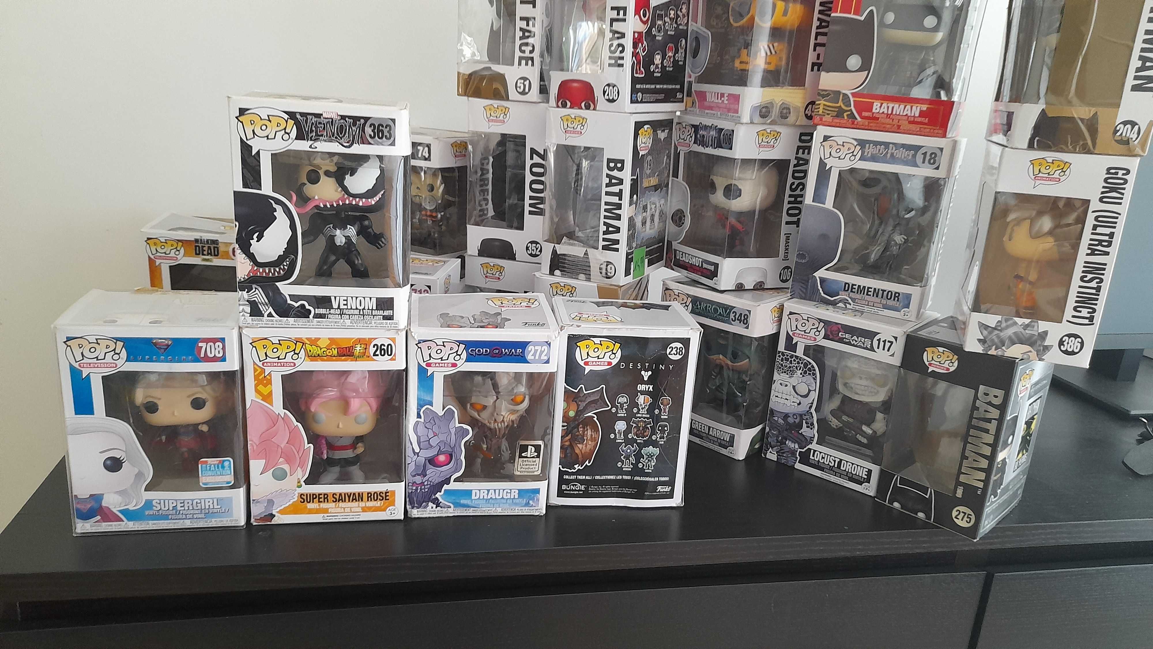 27 Funko PoP (Comics,Jogo,Manga, film)