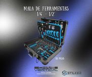 Mala de Ferramentas com 133 Peças de ¼” e ½” STILKER   JR19