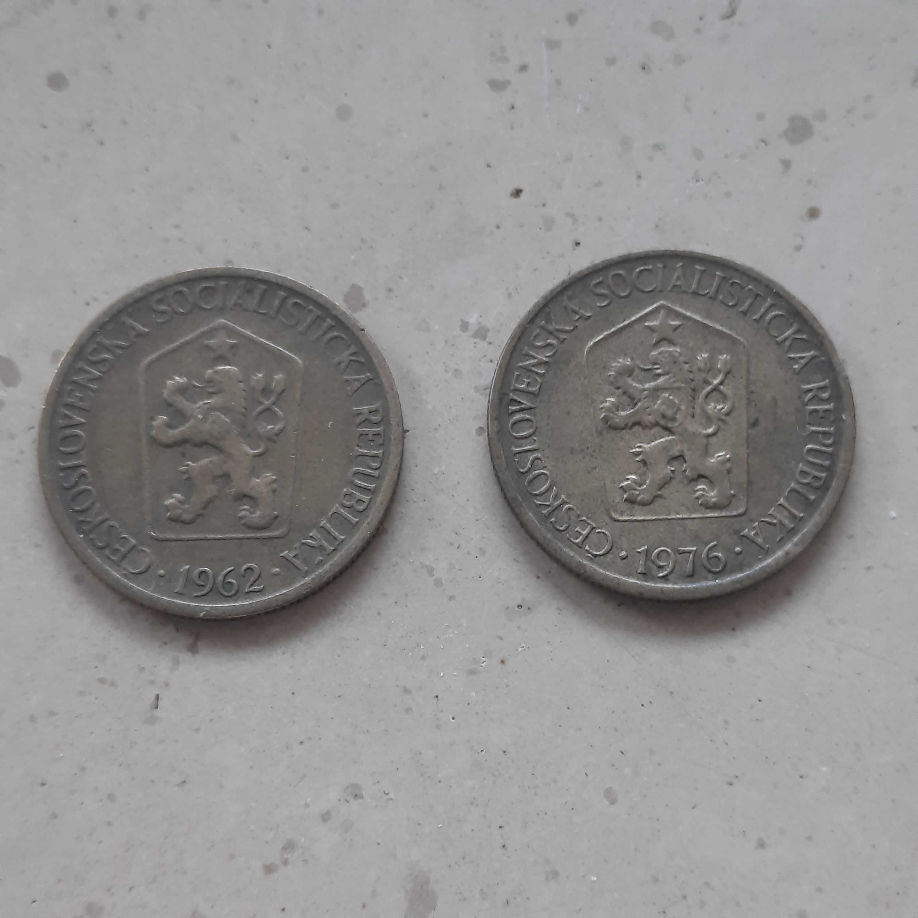 moneta 1 korona Czechosłowacja 1962 i 1976 rok