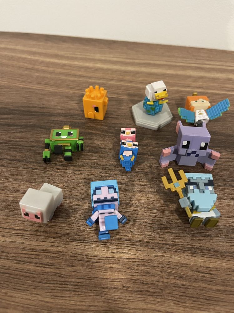 Minecraft figurki 6 sztuk kompet