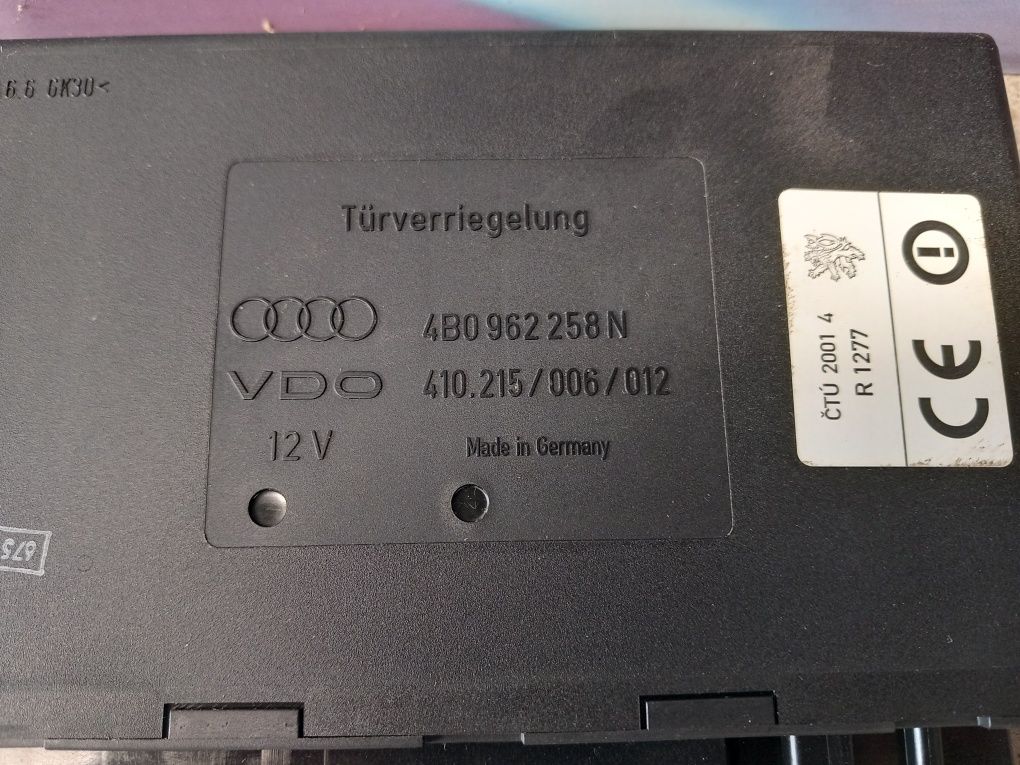 Módulo eletrónico Módulo confort Audi A4 A6 B6