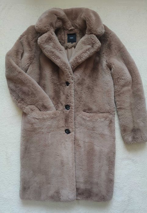 Пальто меховое Next размер S