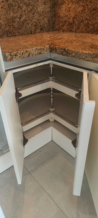 Kuchnia SieMatic Premium. Meble kuchenne Biały mat. AGD Bosch Siemens