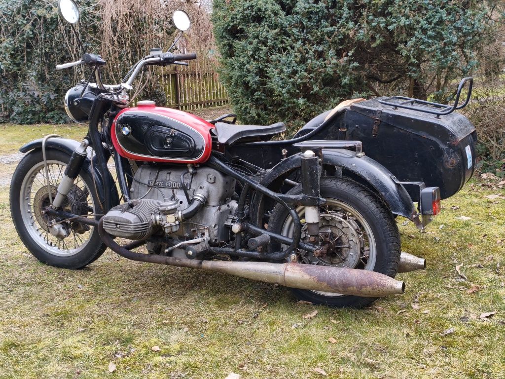 BMW r60/2 z wózkiem kosz nie r50 r60 r50/2 ural dniepr k750 r80 r100