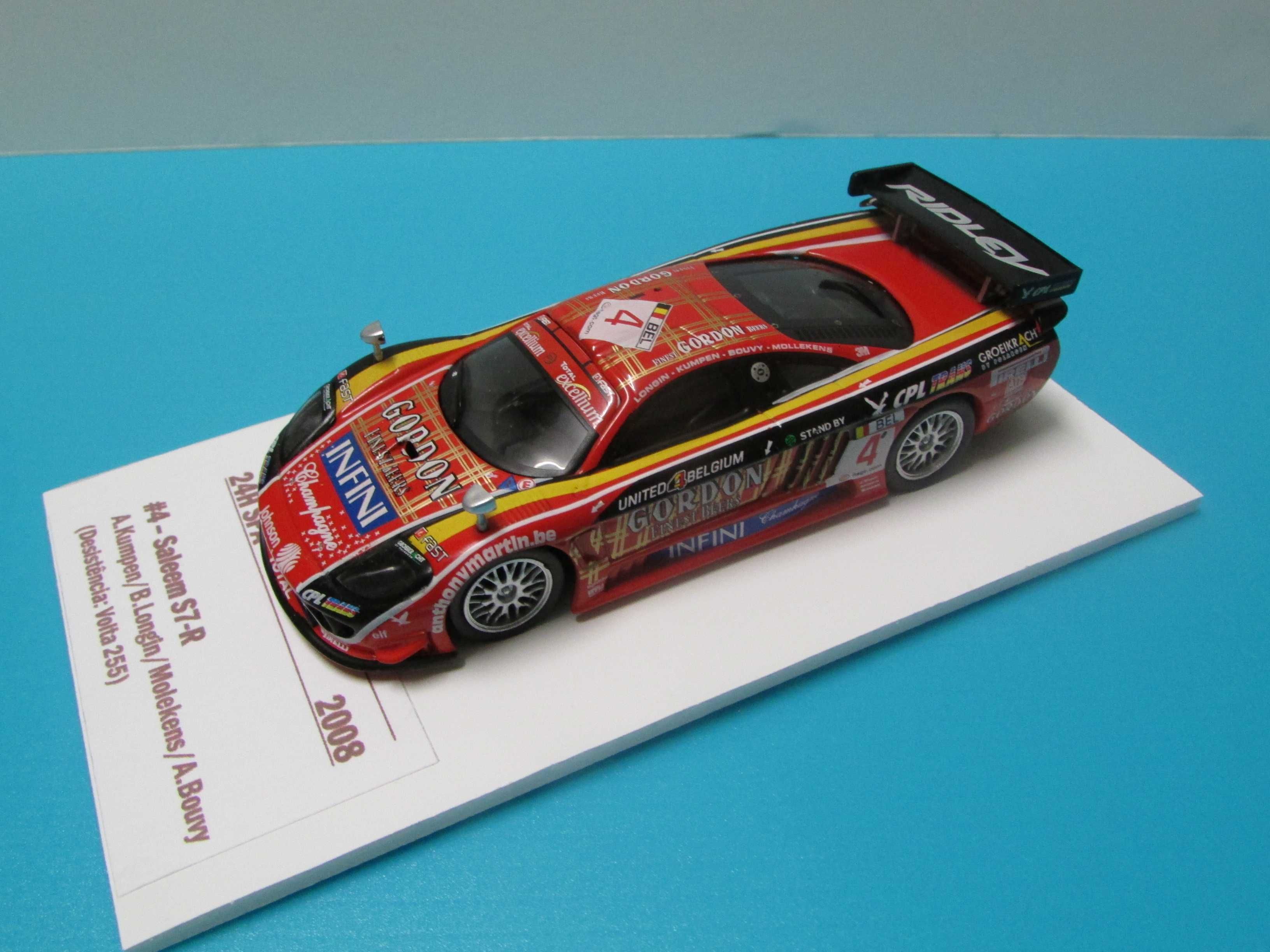 Saleen S-7 R #4 - 24h SPA 2008 - Miniatura Altaya esc 1/43