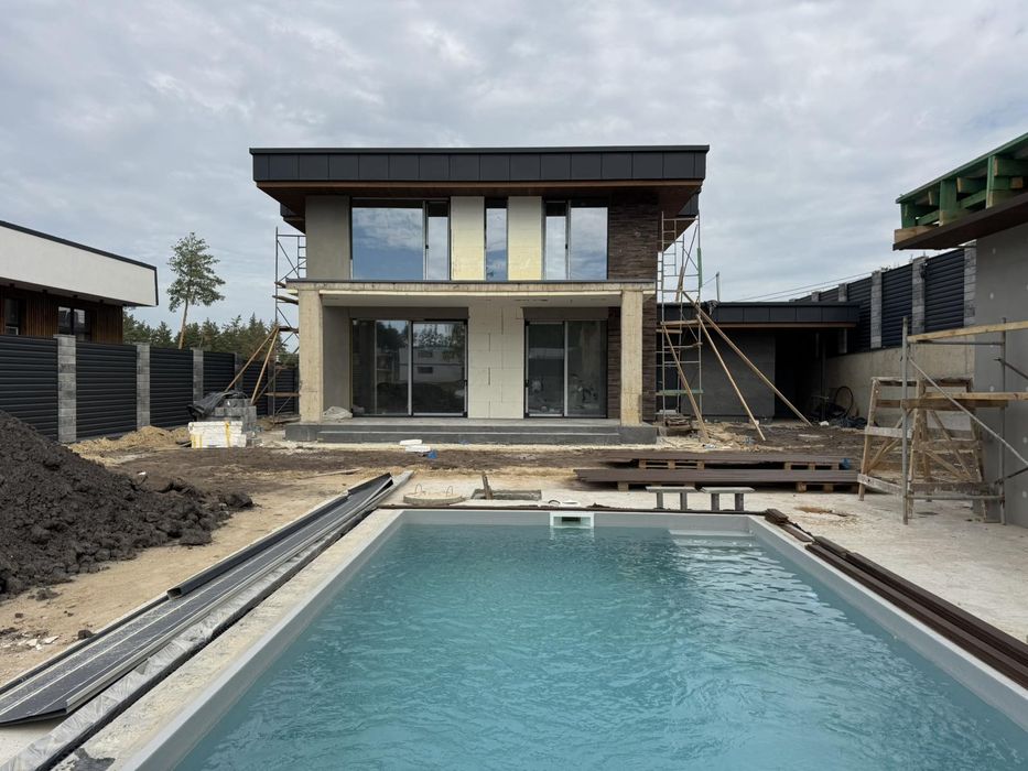 ‼️Будинок з гаражем в КМ Нова Ходосівка. 10 соток. Басейн