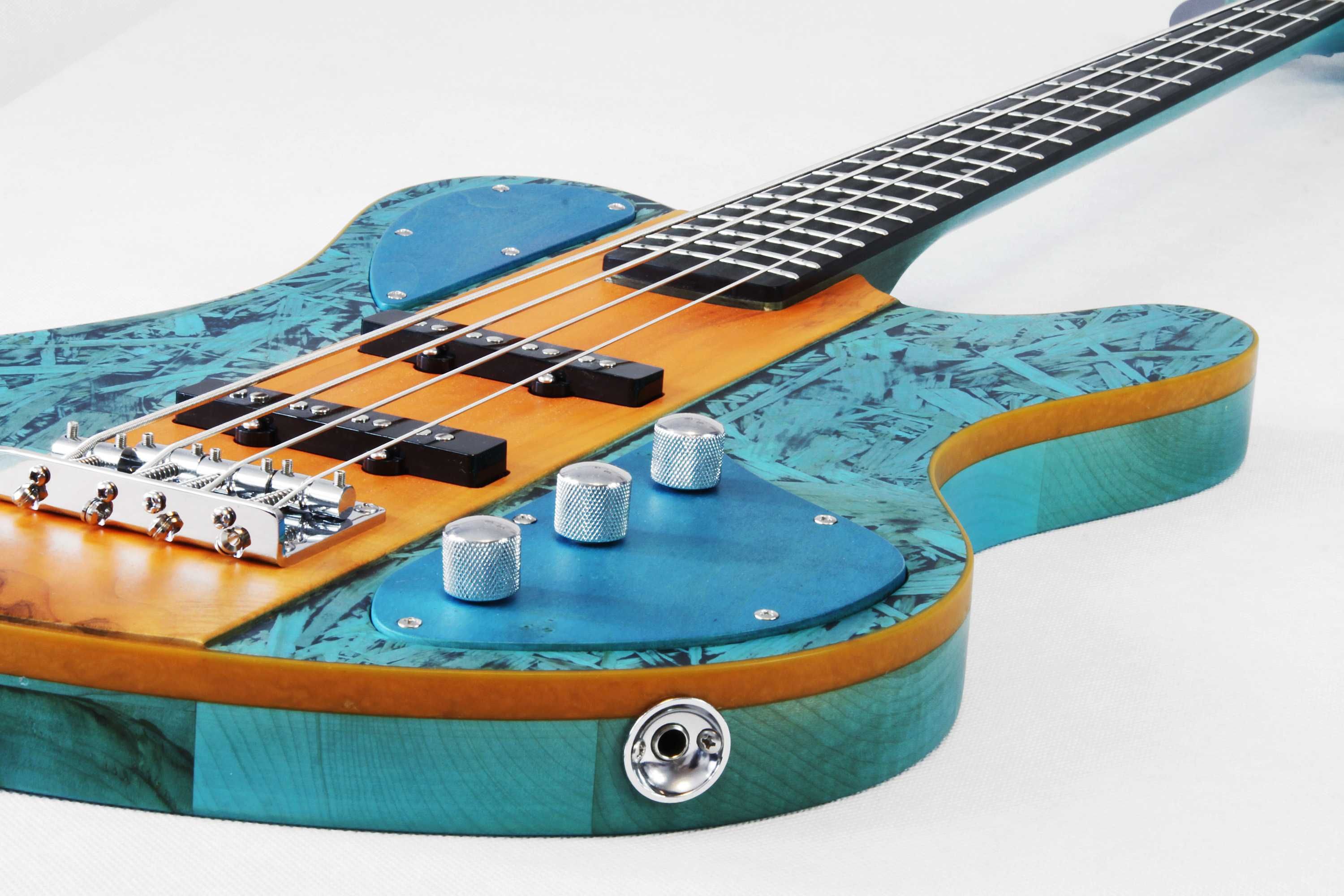Gitara Basowa z topem z OSB - Paździoch !!!