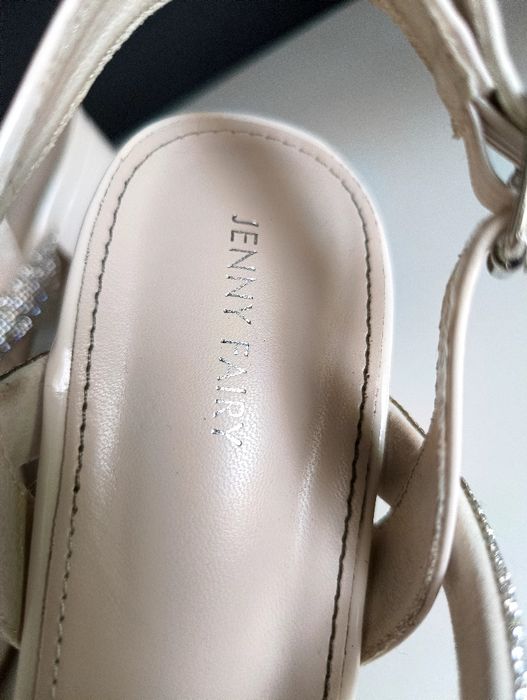 Buty ślubne/wyjściowe na słupku rozm 41