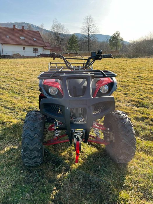 Quad 250 z Wciągarką i pługiem
