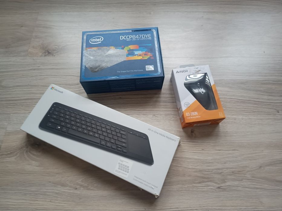 Komputer Intel, Microsoft, A4TECH - DCCP847DYE