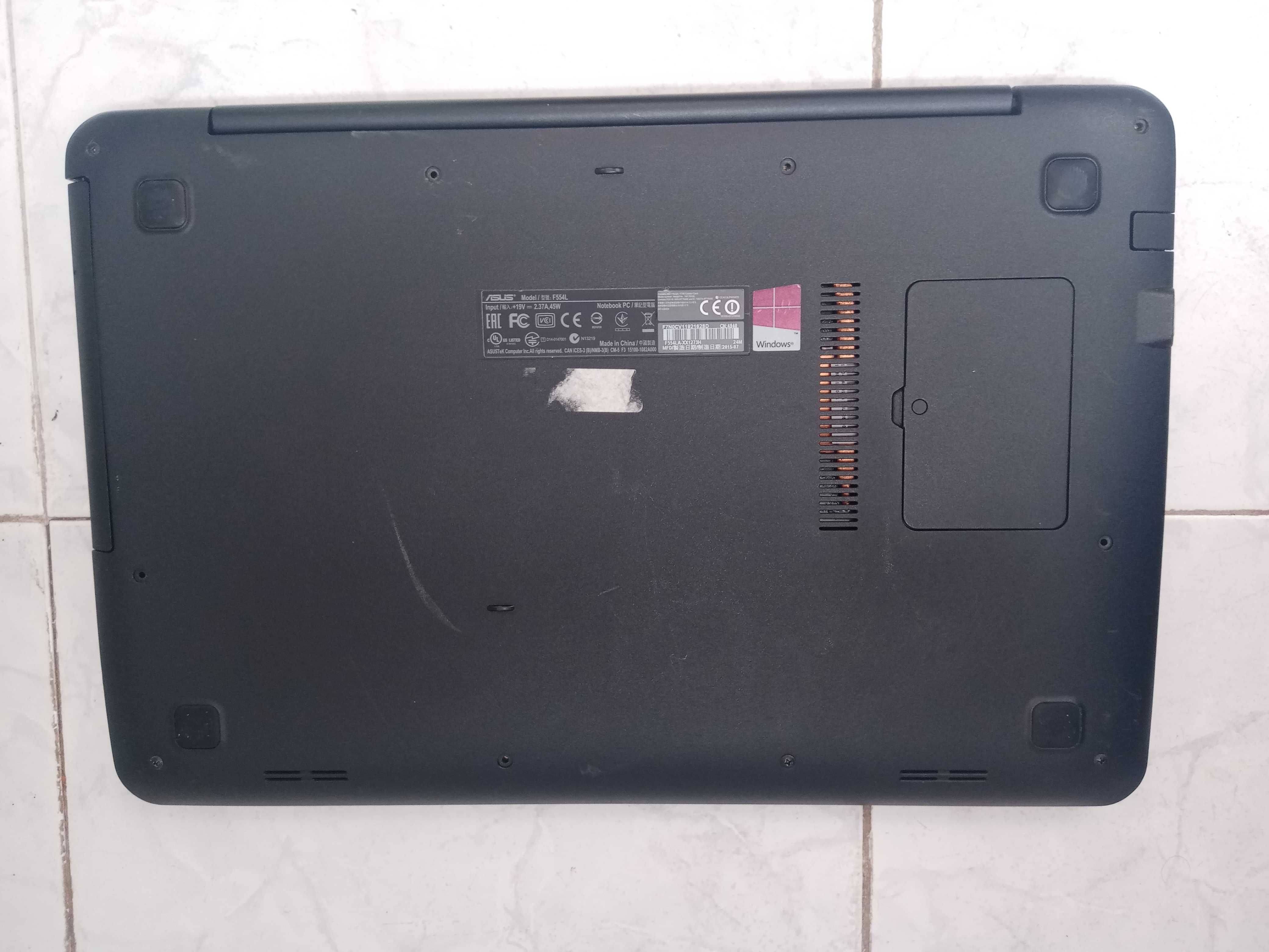 Portátil ASUS i3 Modelo F554L