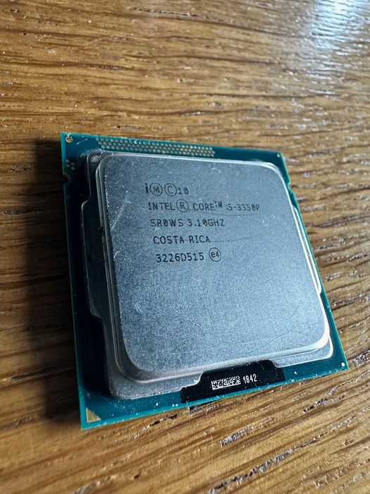 Płyta główna MSI H61M-P20 + Intel Core i5-3350P + 8GB RAM DDR3 (2x4GB)