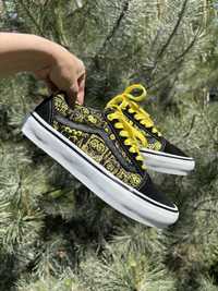 Кеди vans x mike giglioti spongebob