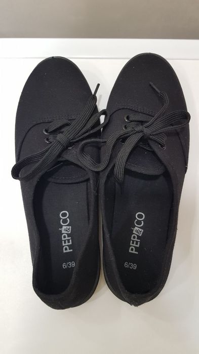Кеди чорні pepko 39 р 26 см