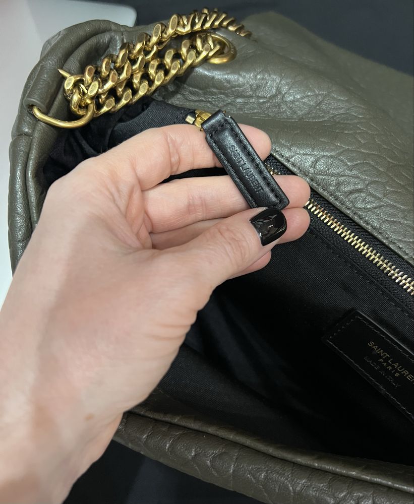 Сумка YSL Saint Laurent Calipso Large In Grained Lambskin Люкс