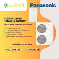 pompa ciepła | PANASONIC | 9 kW seria t-cap | Czyste powietrze