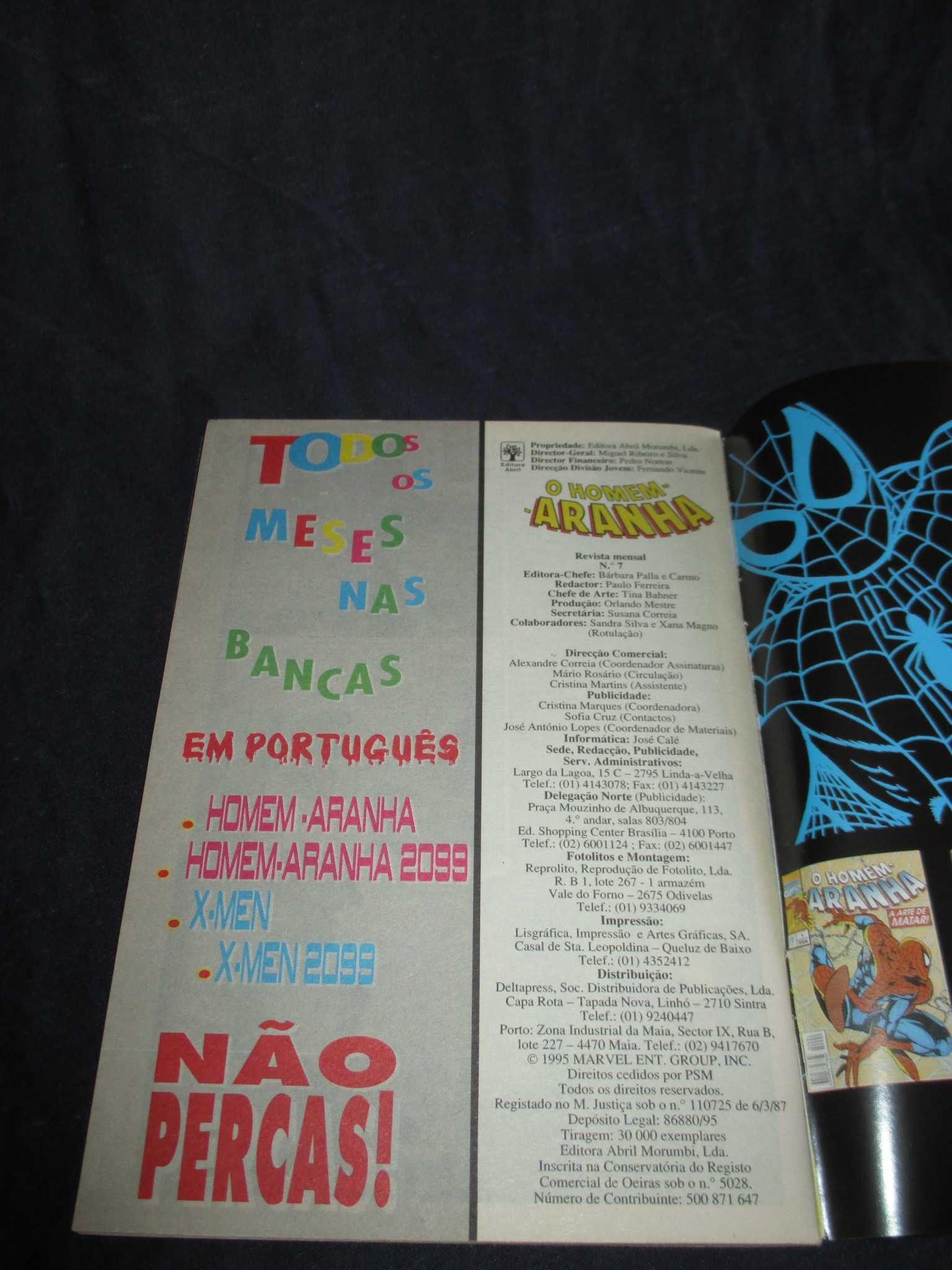 Livros BD O Homem-Aranha Abril Morumbi Marvel PT