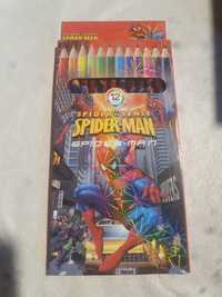 Kredki do malowania dla dzieci ze Spidermanem