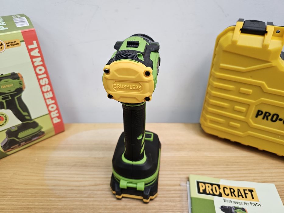 Шуруповерт аккумуляторный ProCraft PA18Pro DFR Бесщеточный Съёмный пат