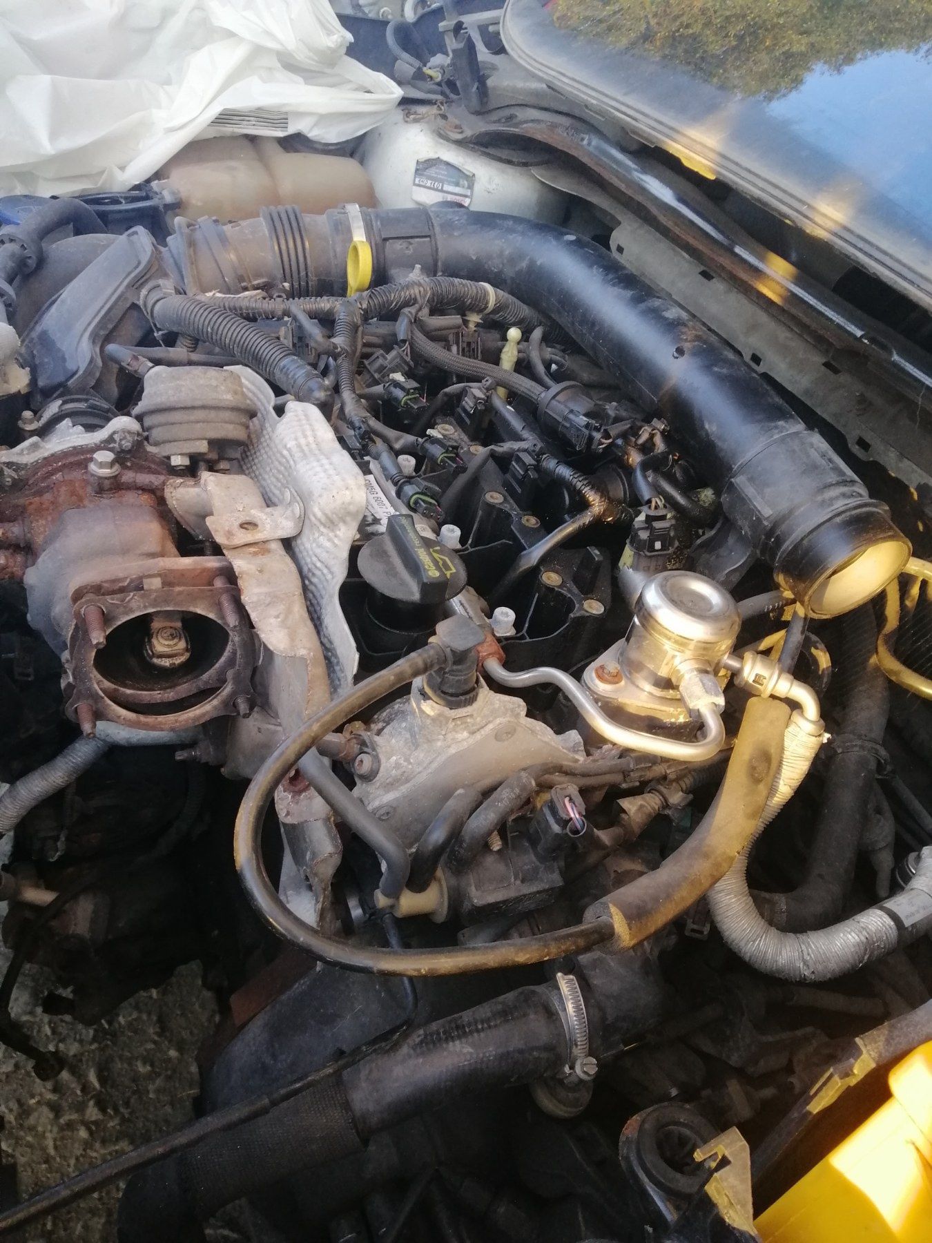 Двигатель 1.0 ecobust turbo, Ford C-Maks, focus, fiesta.