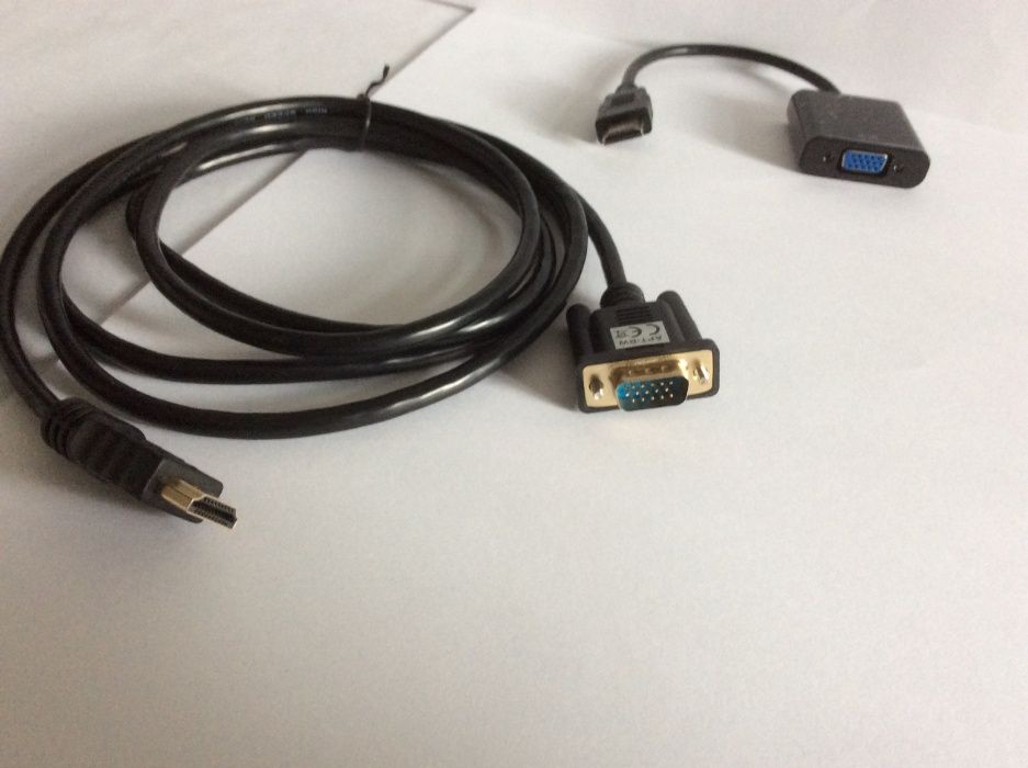 Adapter Smartfon TV HDMI VGA DSUB,przejściówki,kable PS2,PlayStat3,Xbo