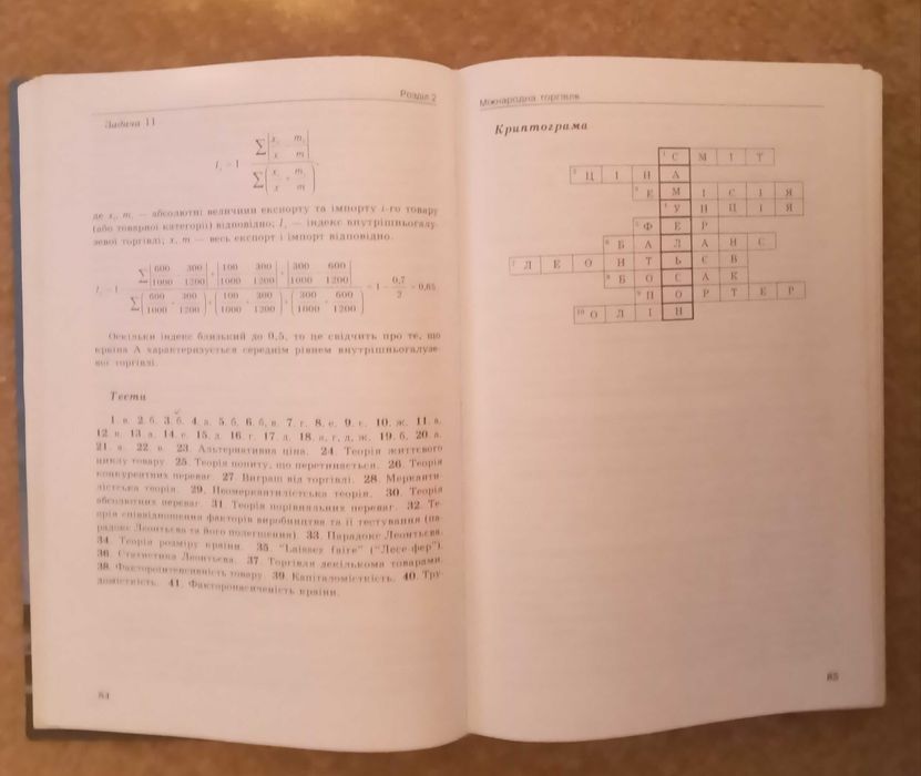 Міжнародна економіка та міжнародні економічні відносини. Практикум
