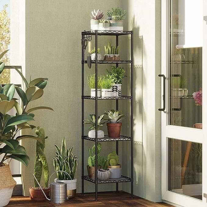 Regał łazienkowy czarny metal 123 cm LOFT