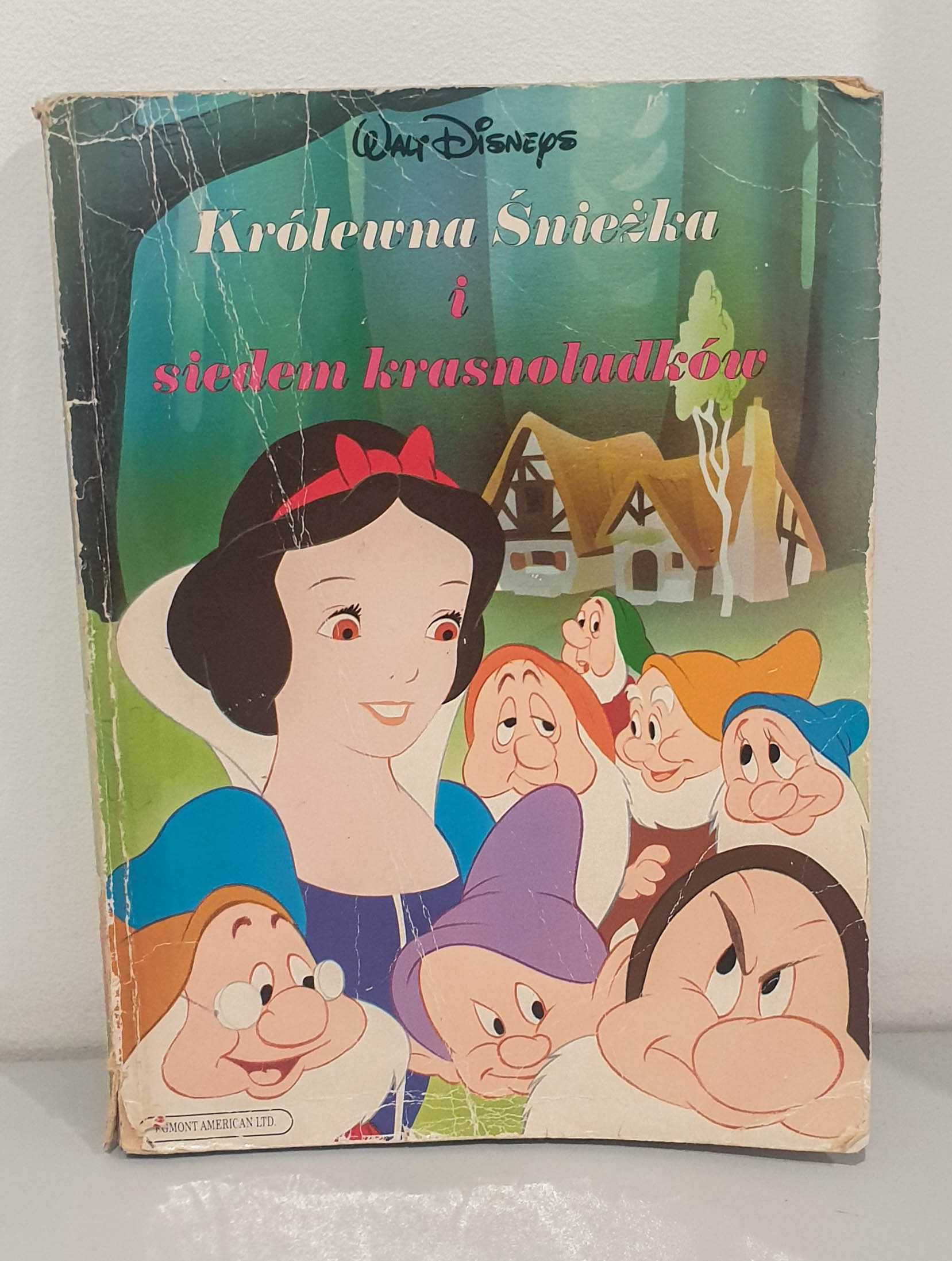 Książka Królewna Śnieżka i siedmiu krasnoludków wydanie z 1990