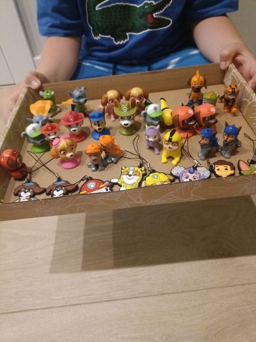 Psi patrol przywieszki breloczki, figurki