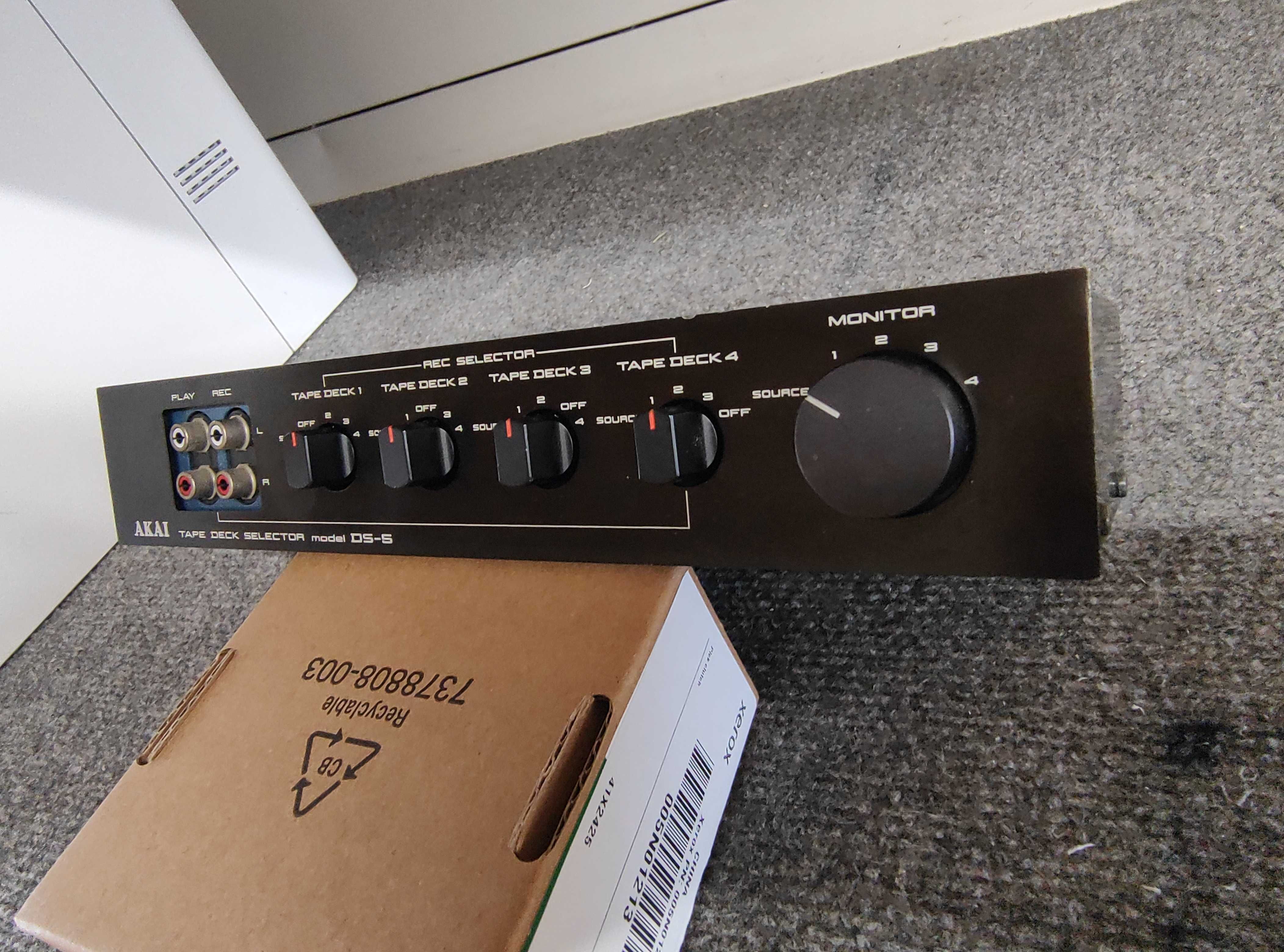 AKAI DS-5 selektor źródła sygnału tape audio selector