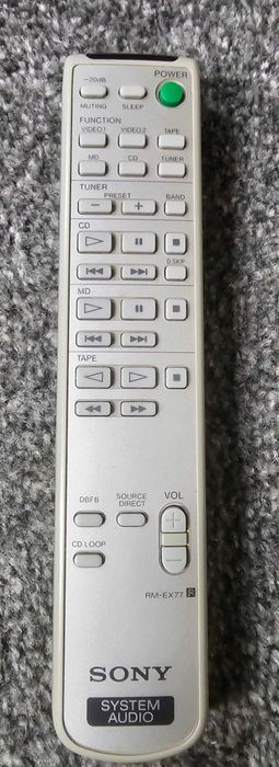 Pilot Sony audio RM-EX77. sprawny, wysyłka OLX