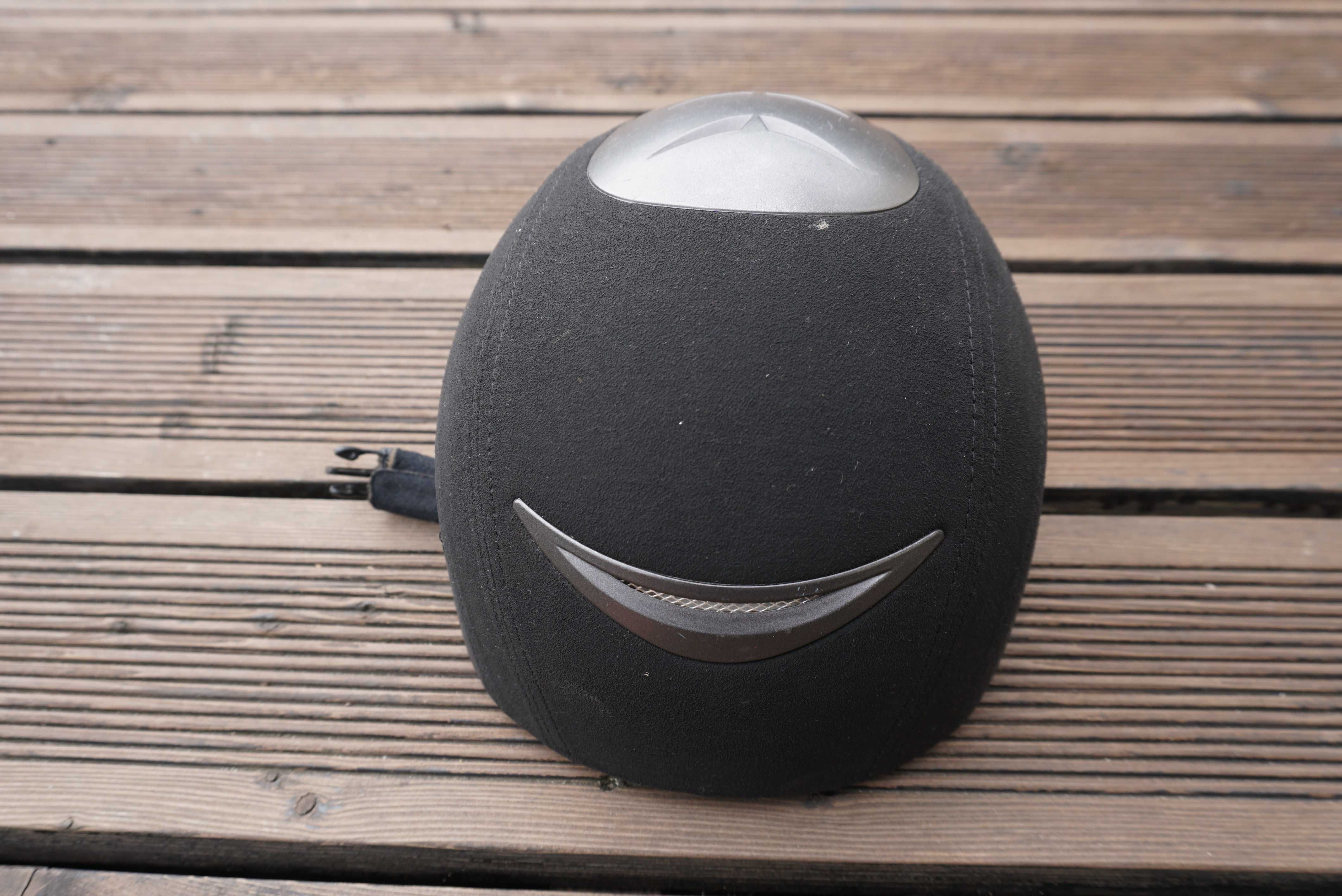 Kask/toczek jeździecki YORK czarny rozmiar 54
