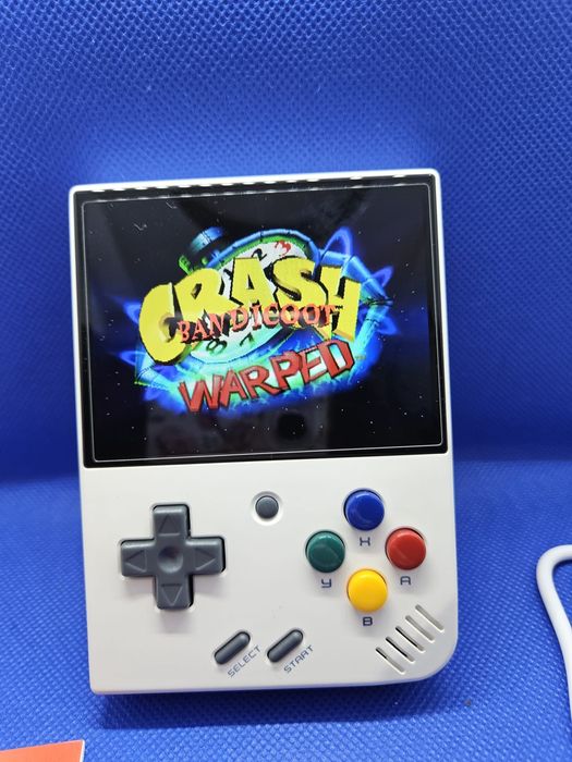 MIYOO Mini+ 128GB Retro Konsola + Etui - Przenośna Konsola Gier z Ekra