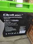 Akumulator Qoltec żelowy 12V 100Ah GEL 29.3kg 53080