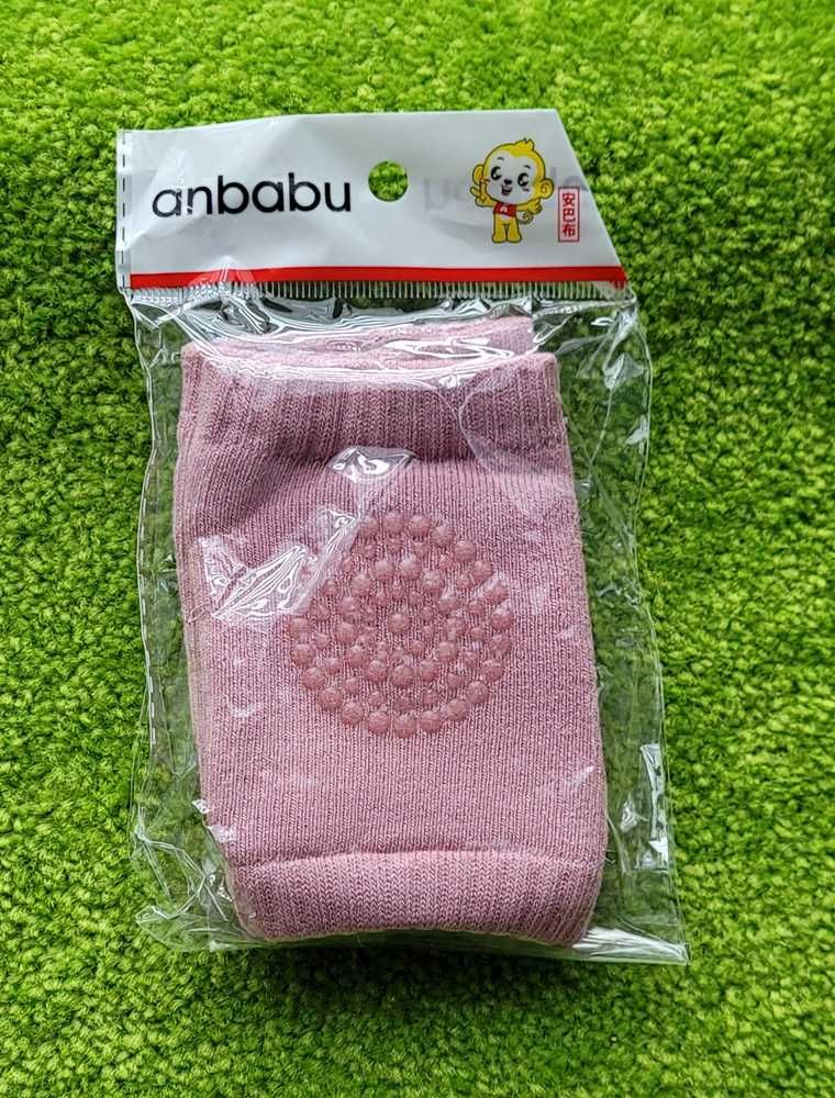 Ochraniacze ABS na kolana dla niemowląt różowe