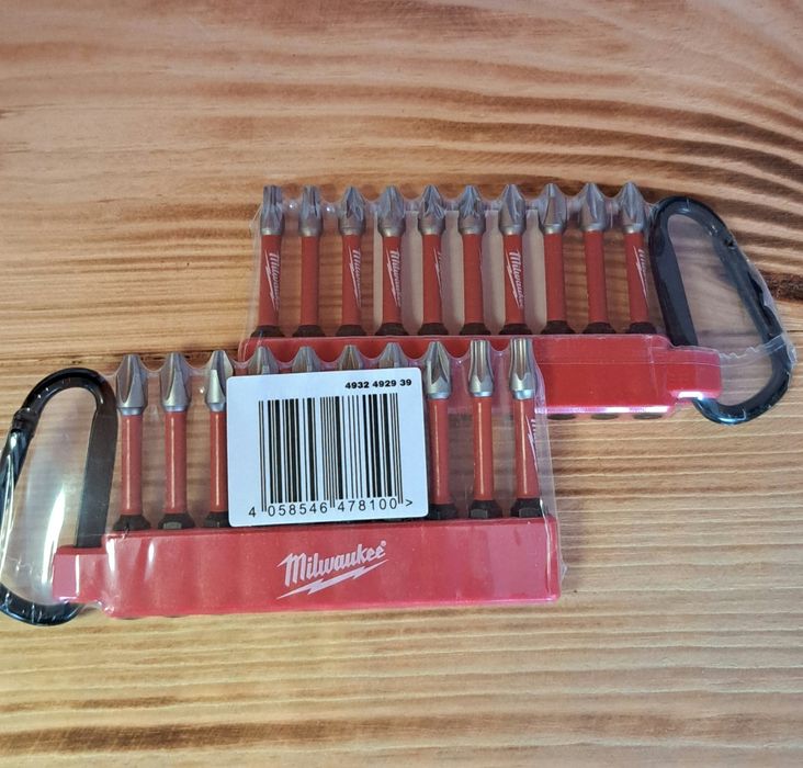 Набір біт 10 шт Milwaukee Shockwave