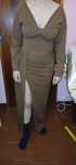 Vestido castanho