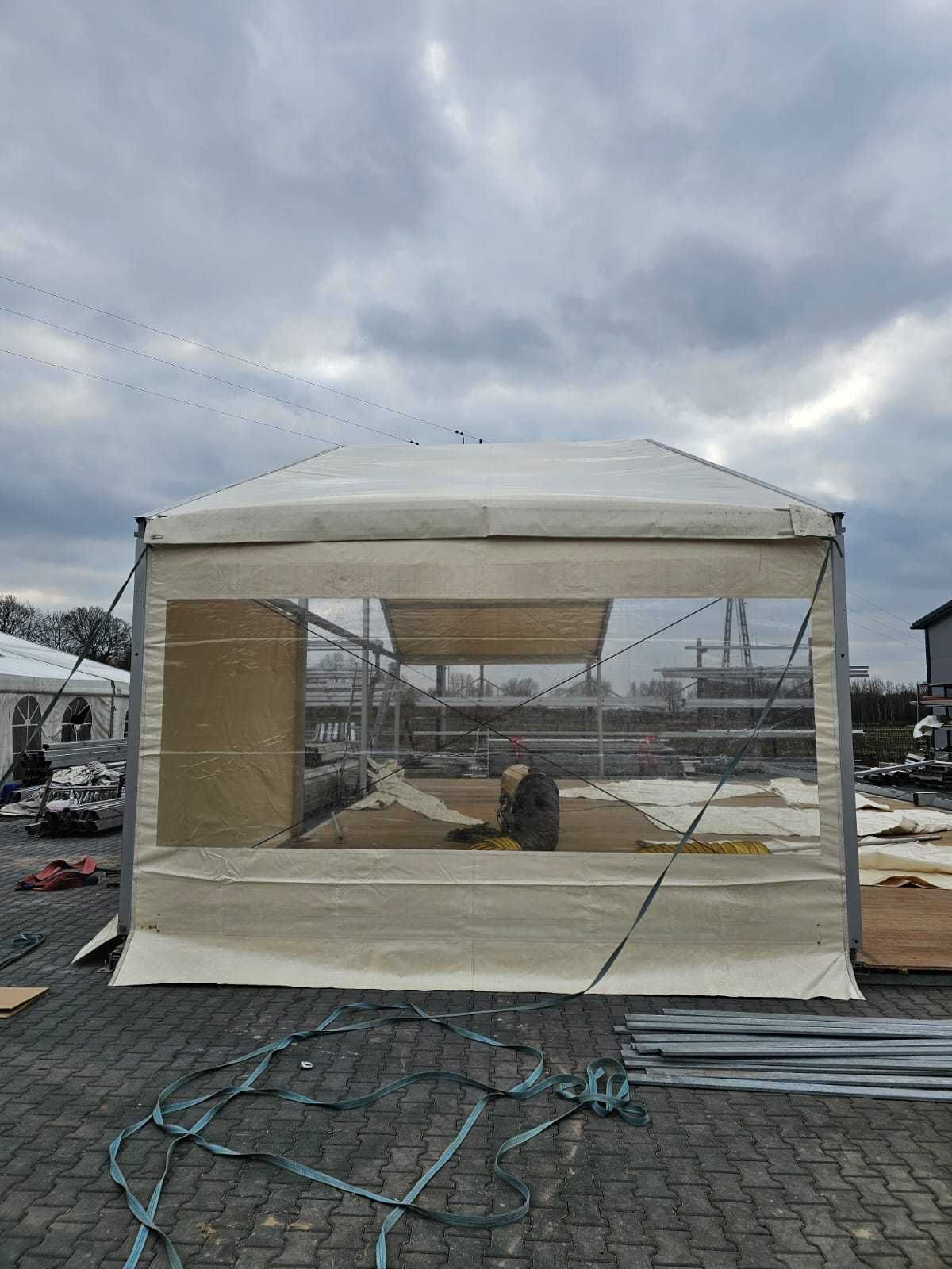 Używana Hala namiotowa bankietowa o wymiarach 15x25x3m sprzedam hale