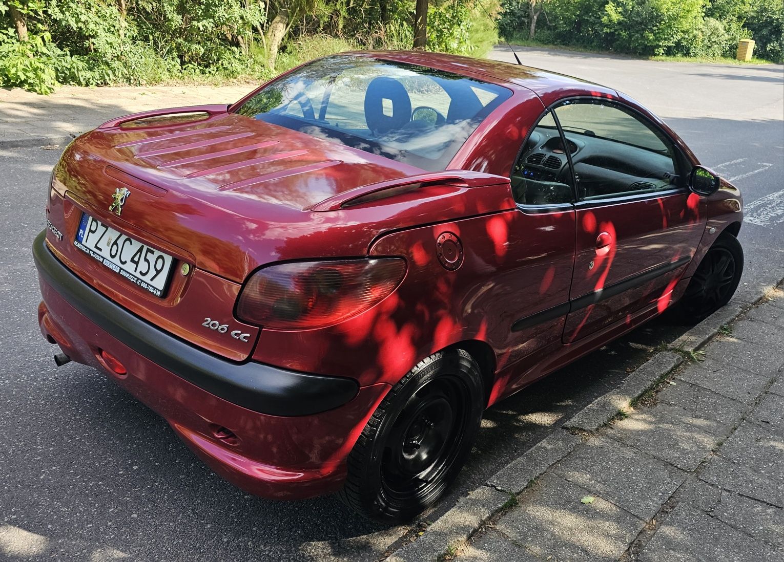 Peugeot 206 CC kabriolet 1,6 benzyna 110km 206cc cabrio