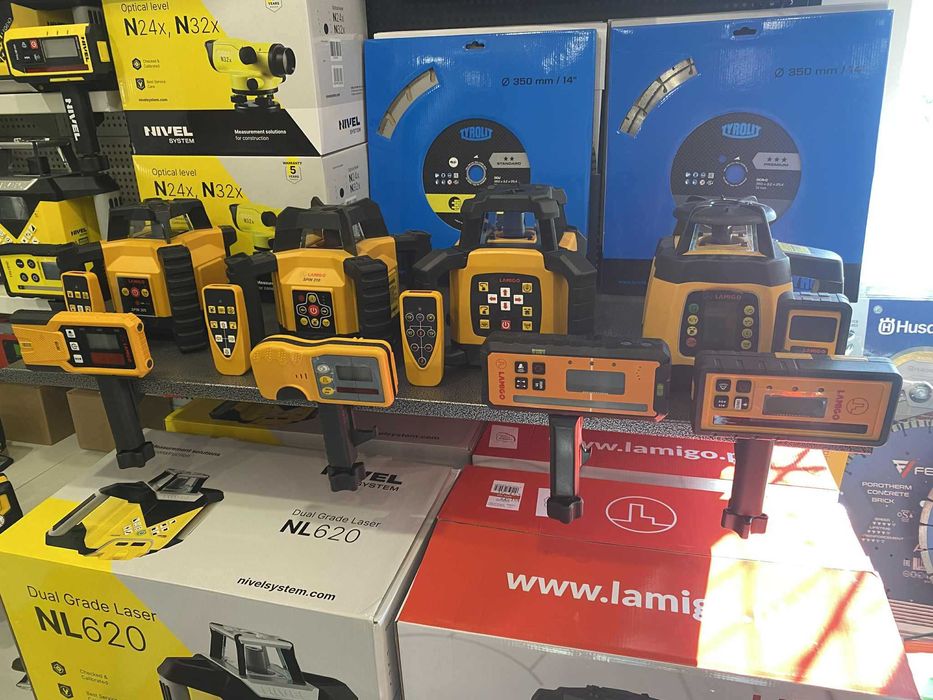 Niwelator Rotacyjny LAMIGO SPIN 320 Laser Nivel Topcon PL Spadki PRO