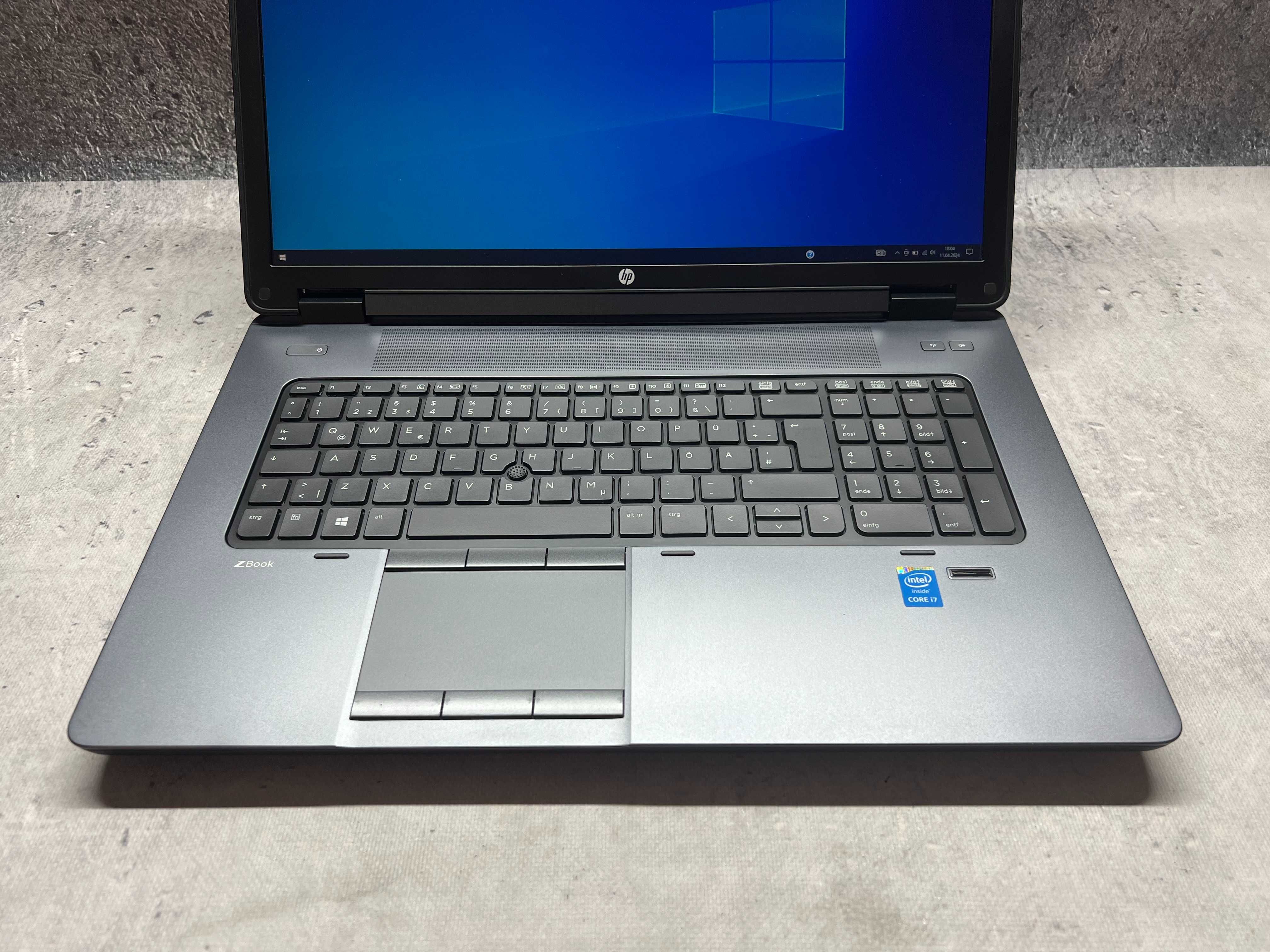 HP Zbook 17 G2 i7 4710MQ / QUADRO K4100M 4GB / 32GB DDR/ 1TB SSD + 1TB