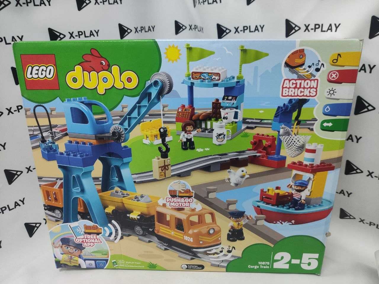 Блоковий конструктор LEGO DUPLO Town Грузовой поезд (10875)