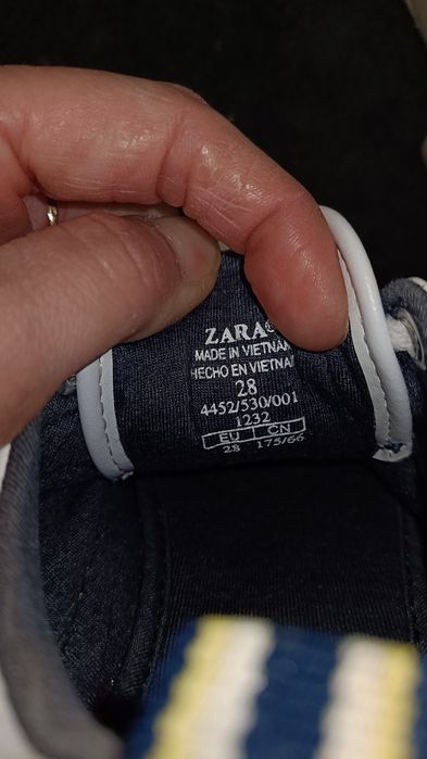 Кеди кросівки zara  та кеди Adidas 28 розмір