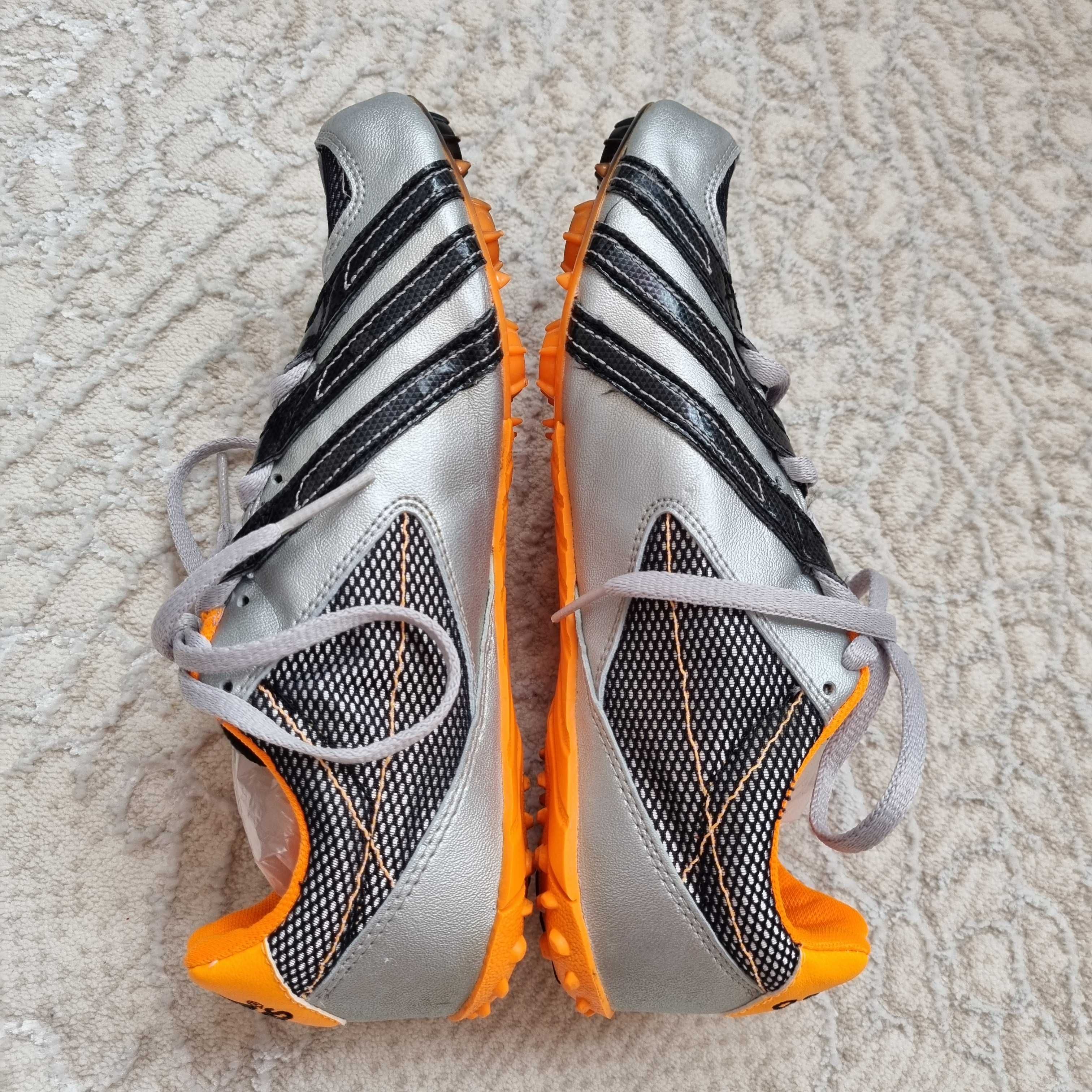 Kolce lekkoatletyczne sprinterskie, buty do biegania Adidas rozmiar 38