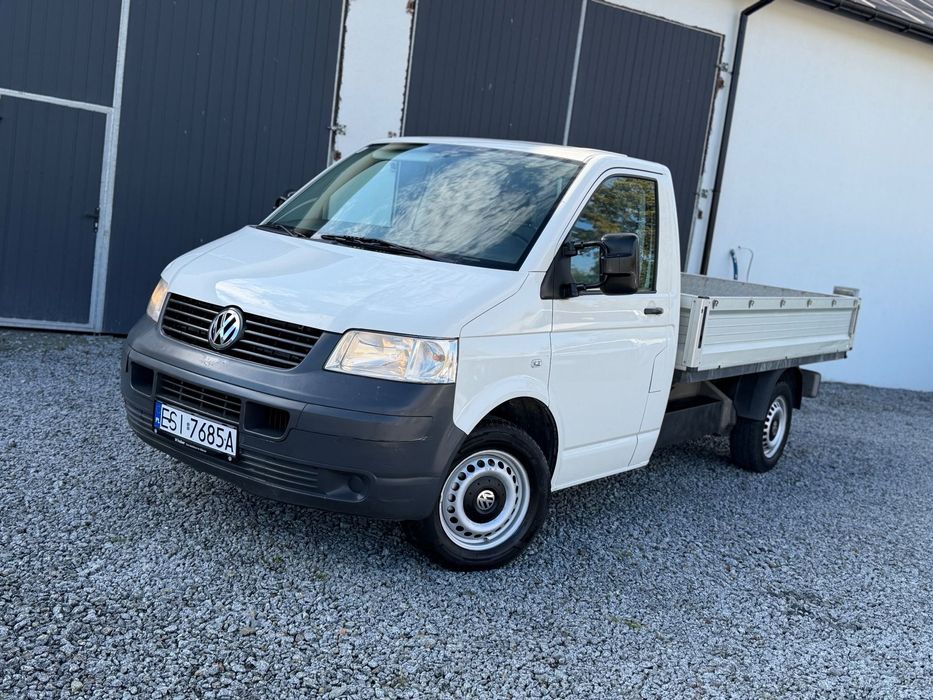 Volkswagen Transporter skrzyniowy  1 właściciel od Nowości * serwis Aso * Niski przebieg