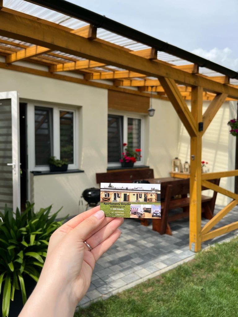 Apartament w Giżycku z SAUNĄ i balią