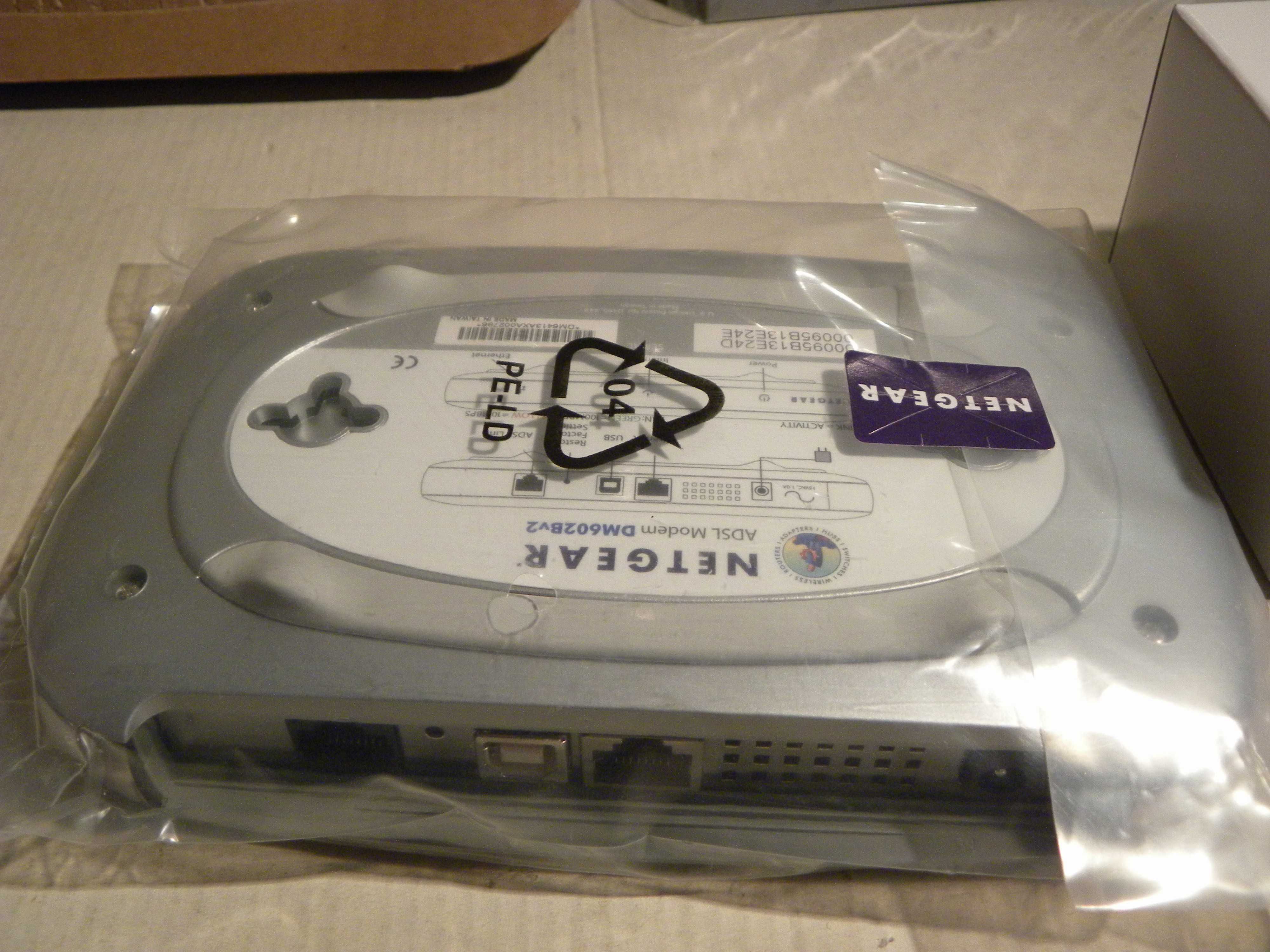 nowy modem NETGEAR adsl DM602Bv2